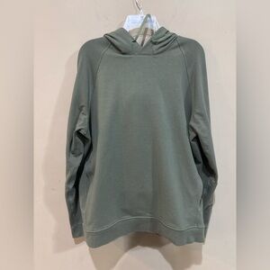 Lululemon Smooth Spacer Classic-Fit Pullover Hoodie in green , size XL.